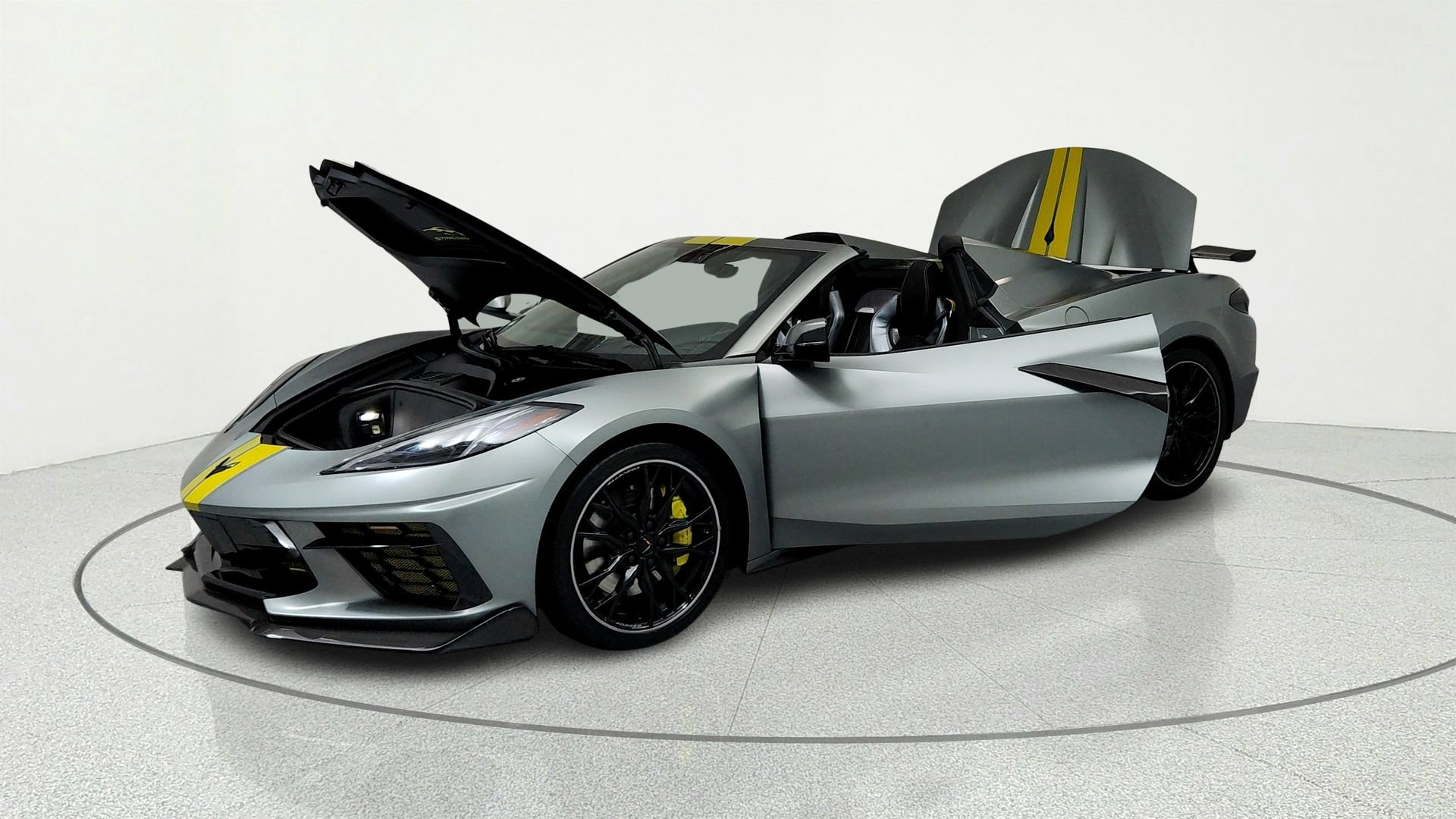 Certified 2023 Chevrolet Corvette Stingray Premium Conv w/ Z51 Performance Package RWD image 9