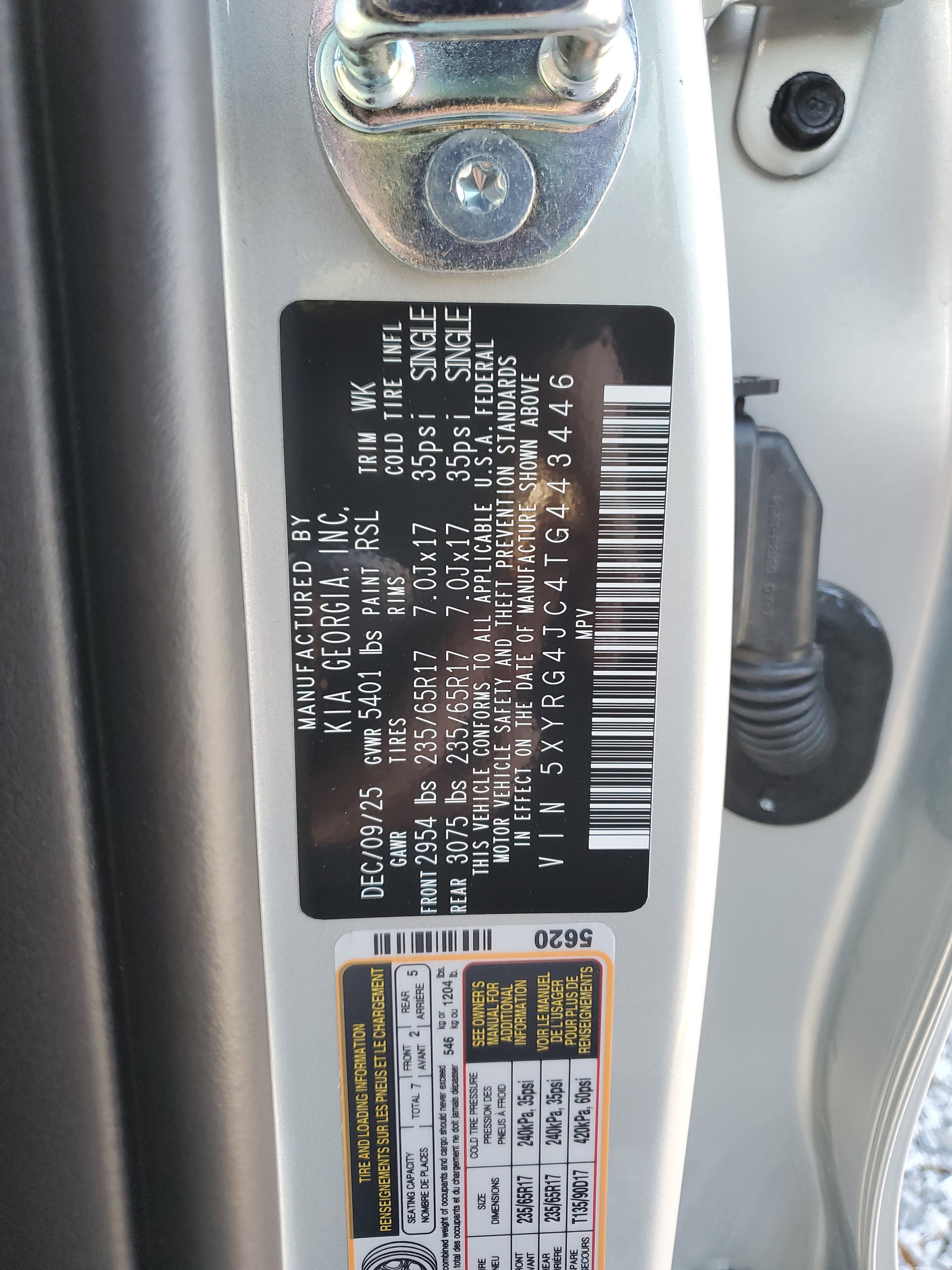 New 2026 Kia Sorento LX FWD image 33