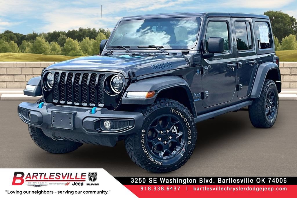 Used 2023 Jeep Wrangler Unlimited w/ 8.4" Radio Group AWD/4WD image 1