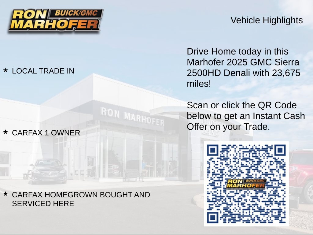 Used 2025 GMC Sierra 2500 Denali w/ Denali Reserve Package AWD/4WD image 15
