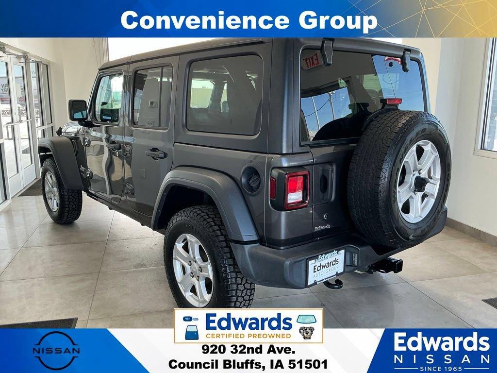 Used 2018 Jeep Wrangler Unlimited Sport S AWD/4WD image 6