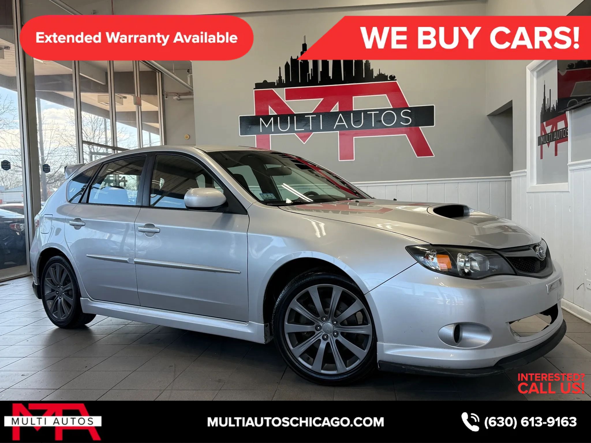 Used 2009 Subaru Impreza WRX Hatchback AWD/4WD image 2