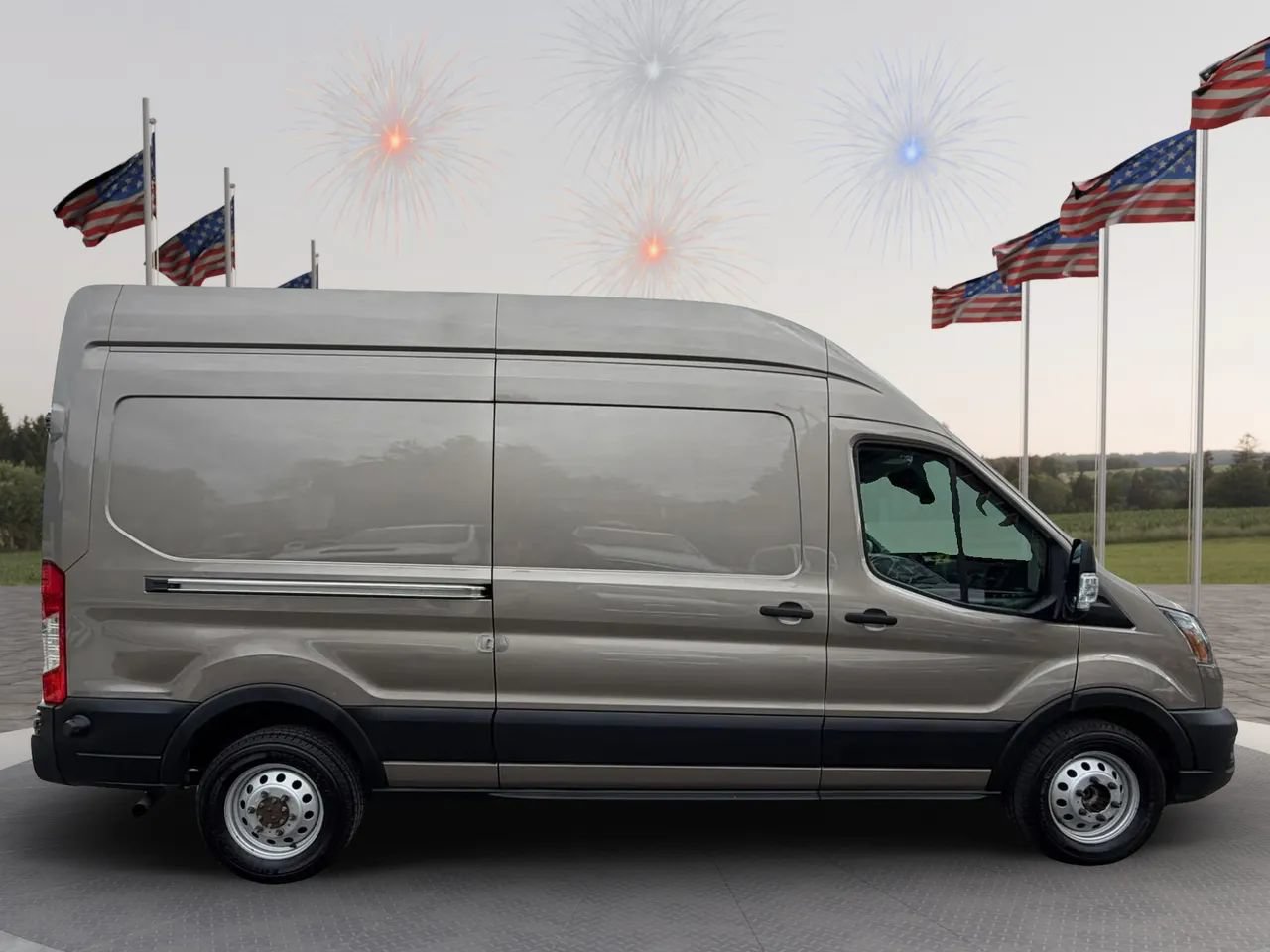 Used 2020 Ford Transit 350 148 High Roof w/ Load Area Protection Package RWD image 2