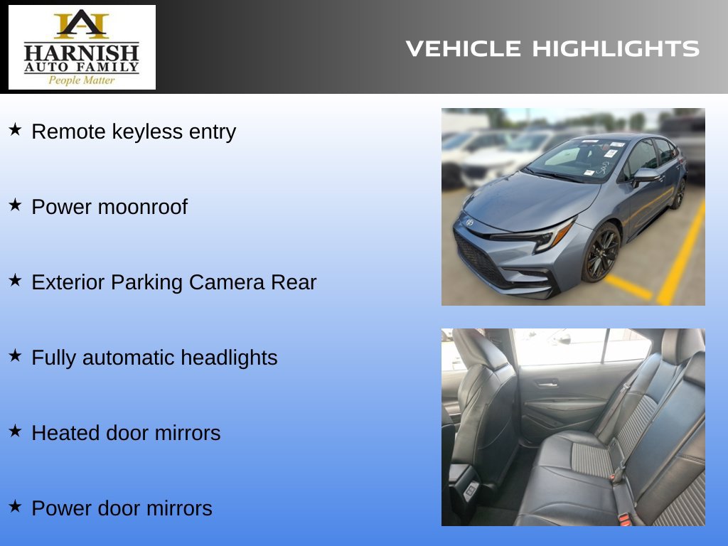 Used 2024 Toyota Corolla XSE FWD image 8