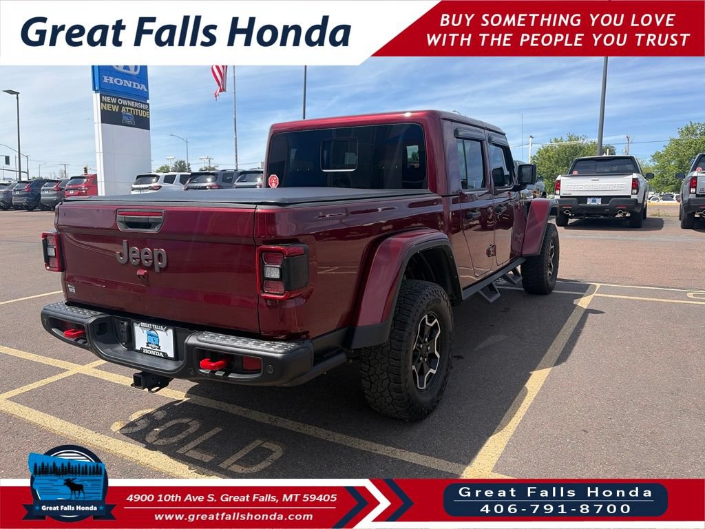Used 2021 Jeep Gladiator Rubicon AWD/4WD image 7