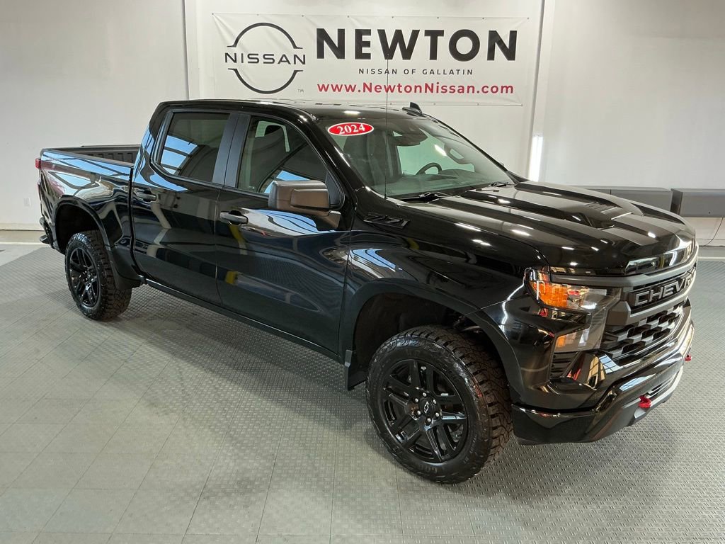 Used 2024 Chevrolet Silverado 1500 Custom Trail Boss w/ LPO, Dark Essentials Package video 1