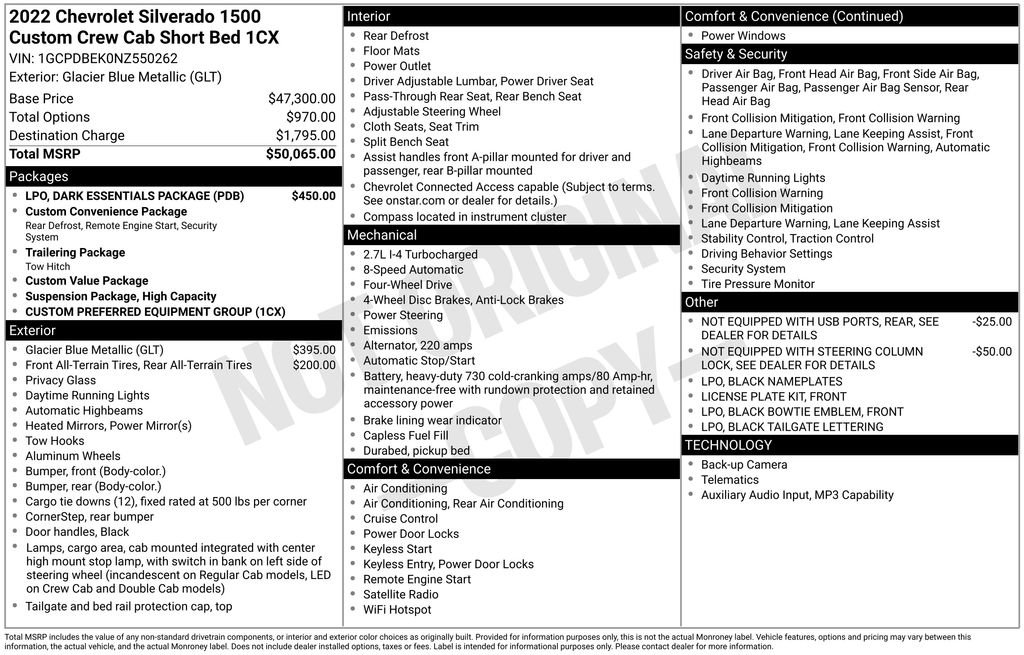 Used 2022 Chevrolet Silverado 1500 Custom w/ LPO, Dark Essentials Package AWD/4WD video 2