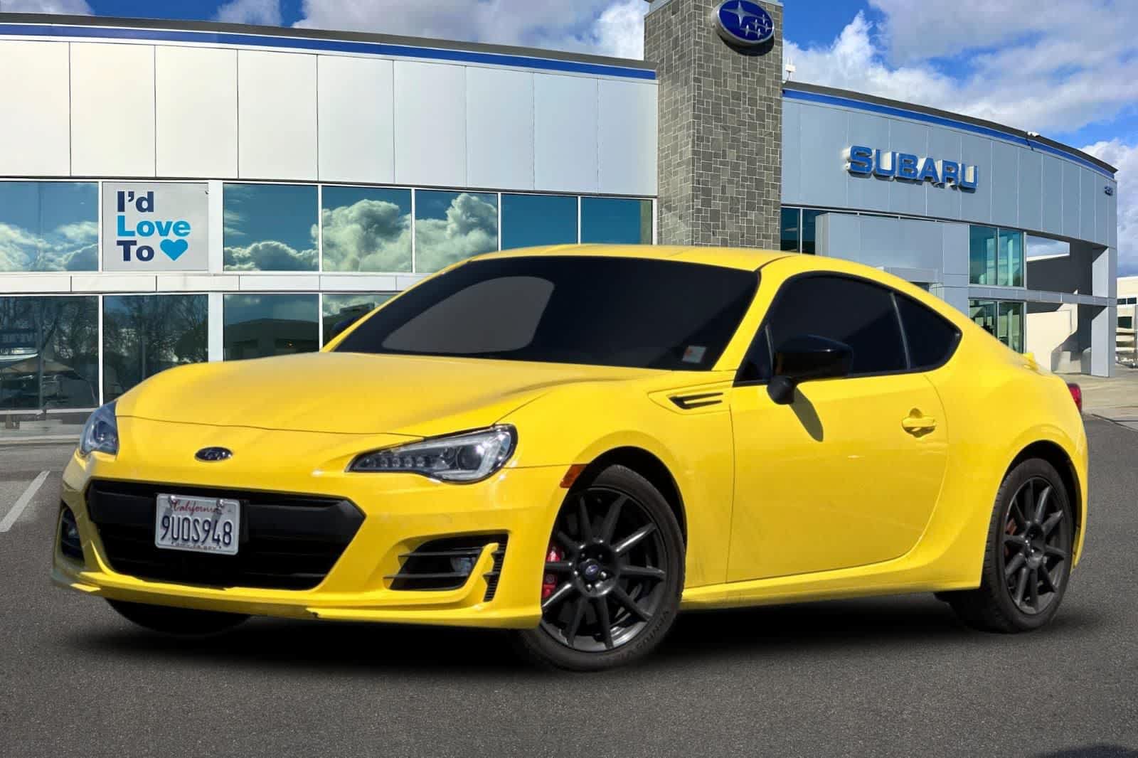 Used 2017 Subaru BRZ Series.Yellow RWD video 1