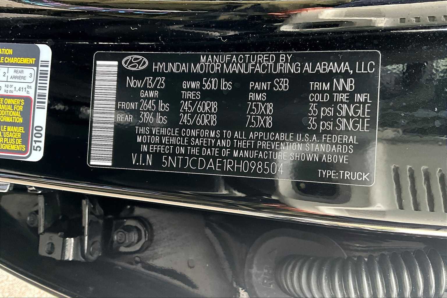 Used 2024 Hyundai Santa Cruz SEL w/ Activity Package image 36