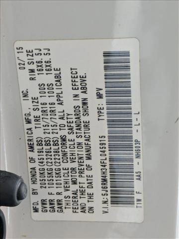 Used 2015 Honda CR-V LX image 24