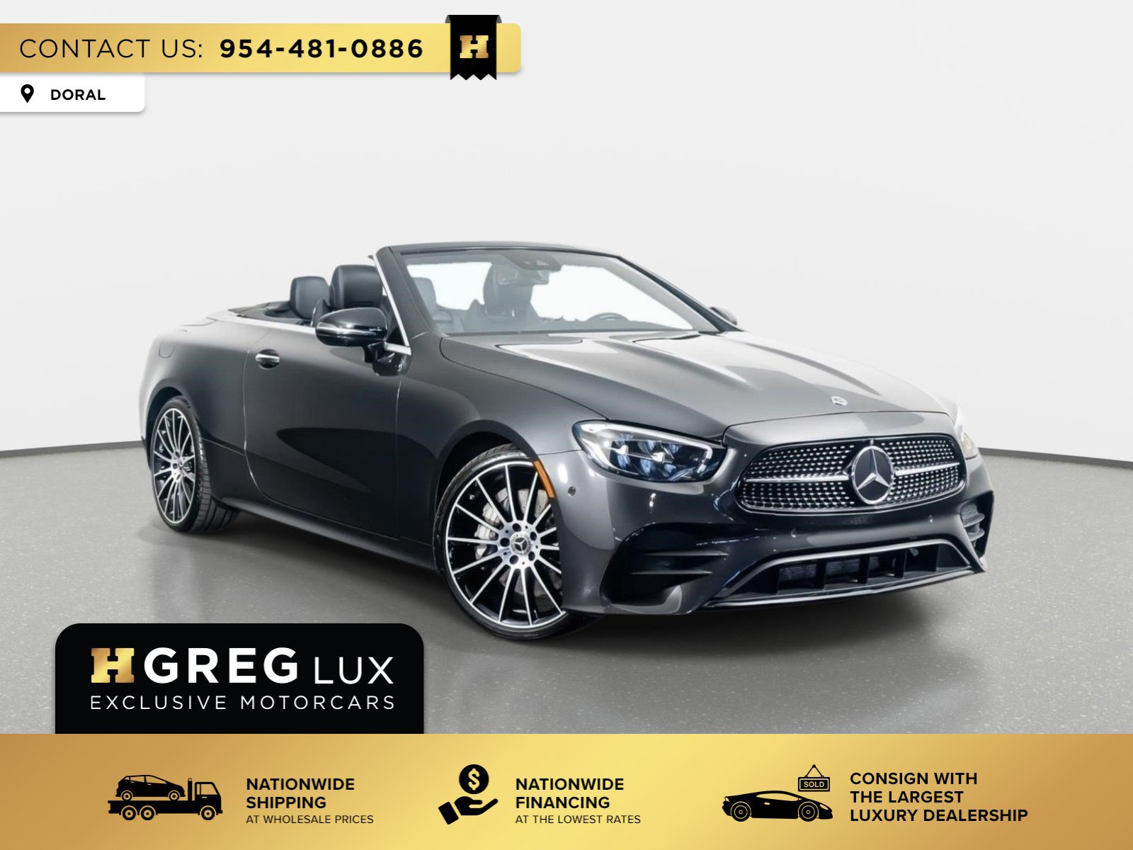 Used 2023 Mercedes-Benz E 450 Cabriolet w/ AMG Line