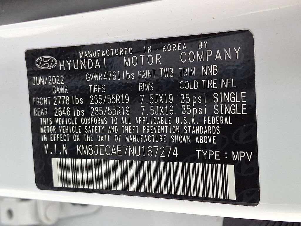 Used 2022 Hyundai Tucson Limited AWD/4WD image 28