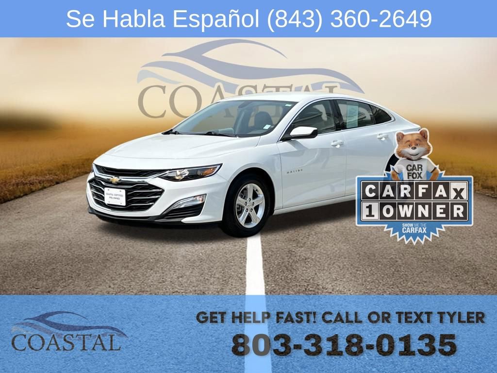 Used 2022 Chevrolet Malibu LS w/ Driver Confidence Package image 1