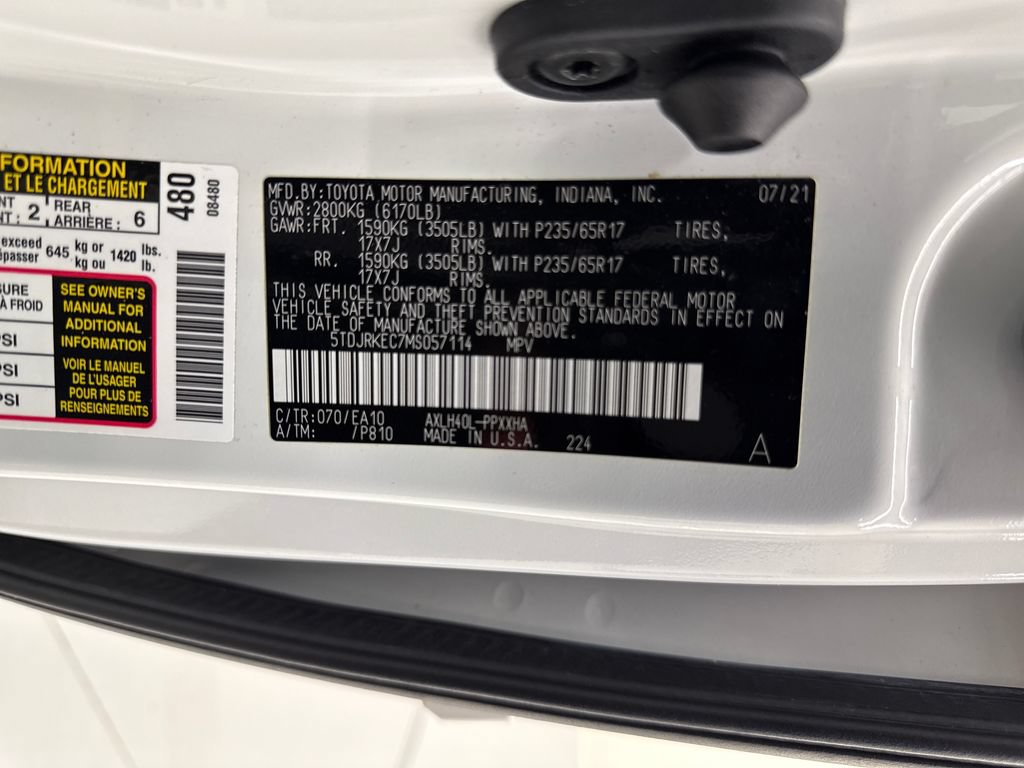 Used 2021 Toyota Sienna XLE w/ XLE Plus Package FWD image 27