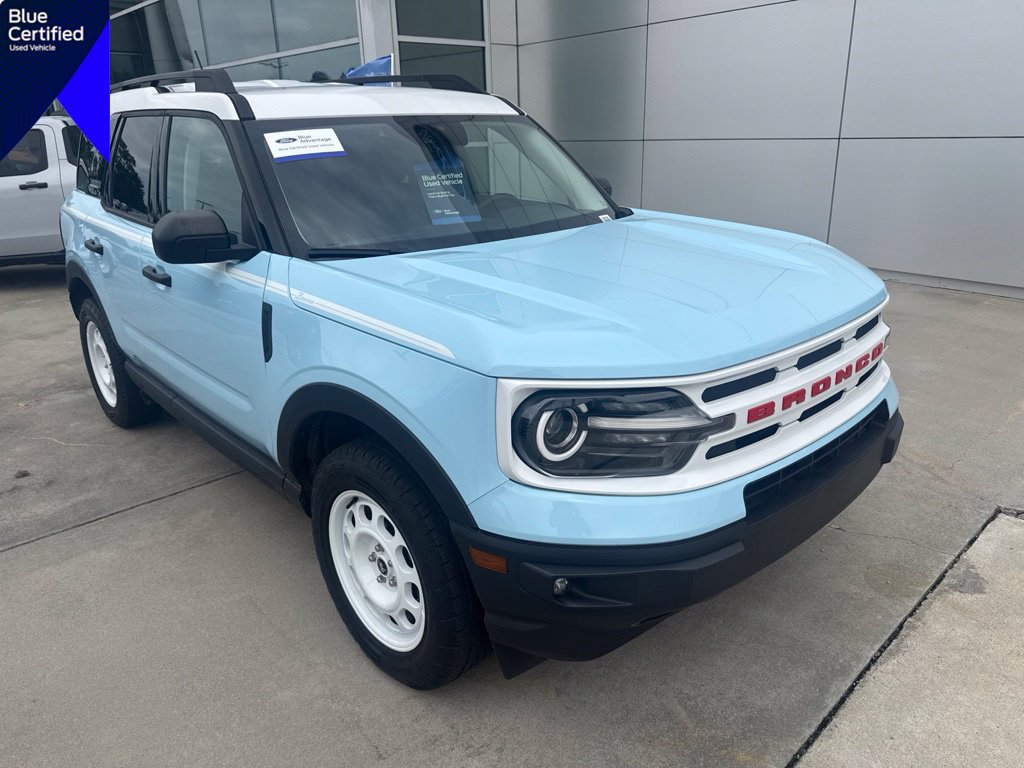 Certified 2024 Ford Bronco Sport Heritage w/ Heritage Convenience Package AWD/4WD 360° Tour