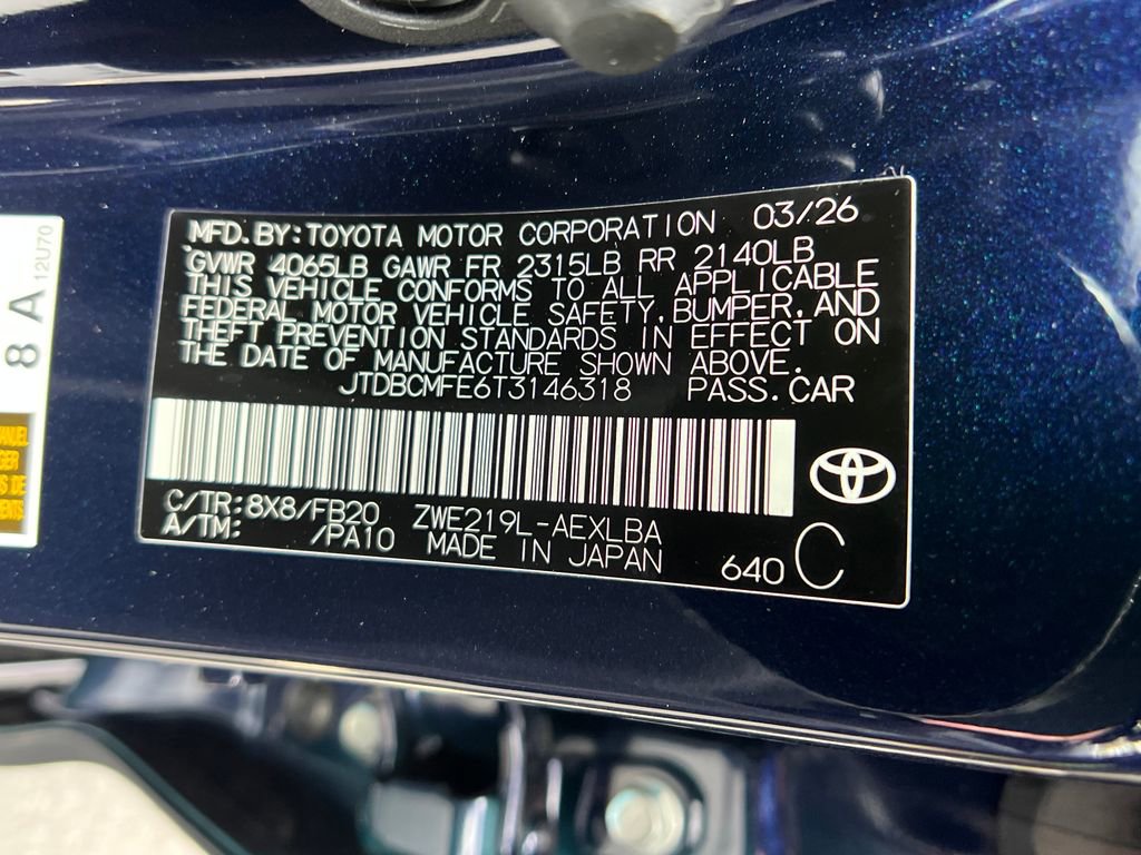New 2026 Toyota Corolla LE w/ LE Premium Package FWD image 26