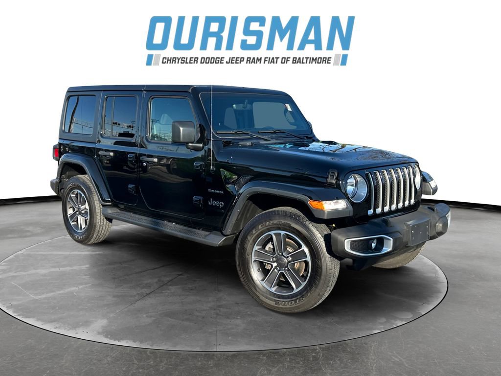 Used 2023 Jeep Wrangler Sahara image 1