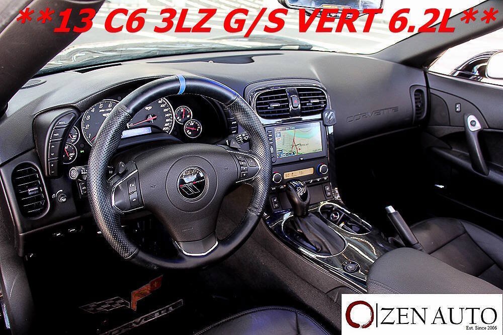 Used 2013 Chevrolet Corvette Grand Sport w/ 3LT Preferred Equipment Group RWD image 14