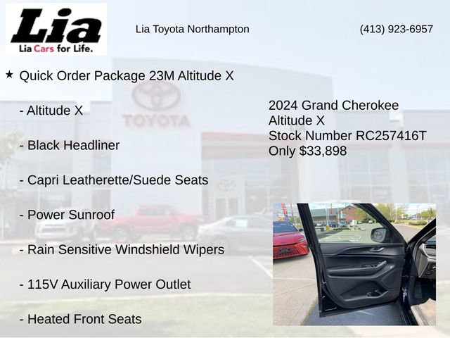 Used 2024 Jeep Grand Cherokee Altitude AWD/4WD image 7