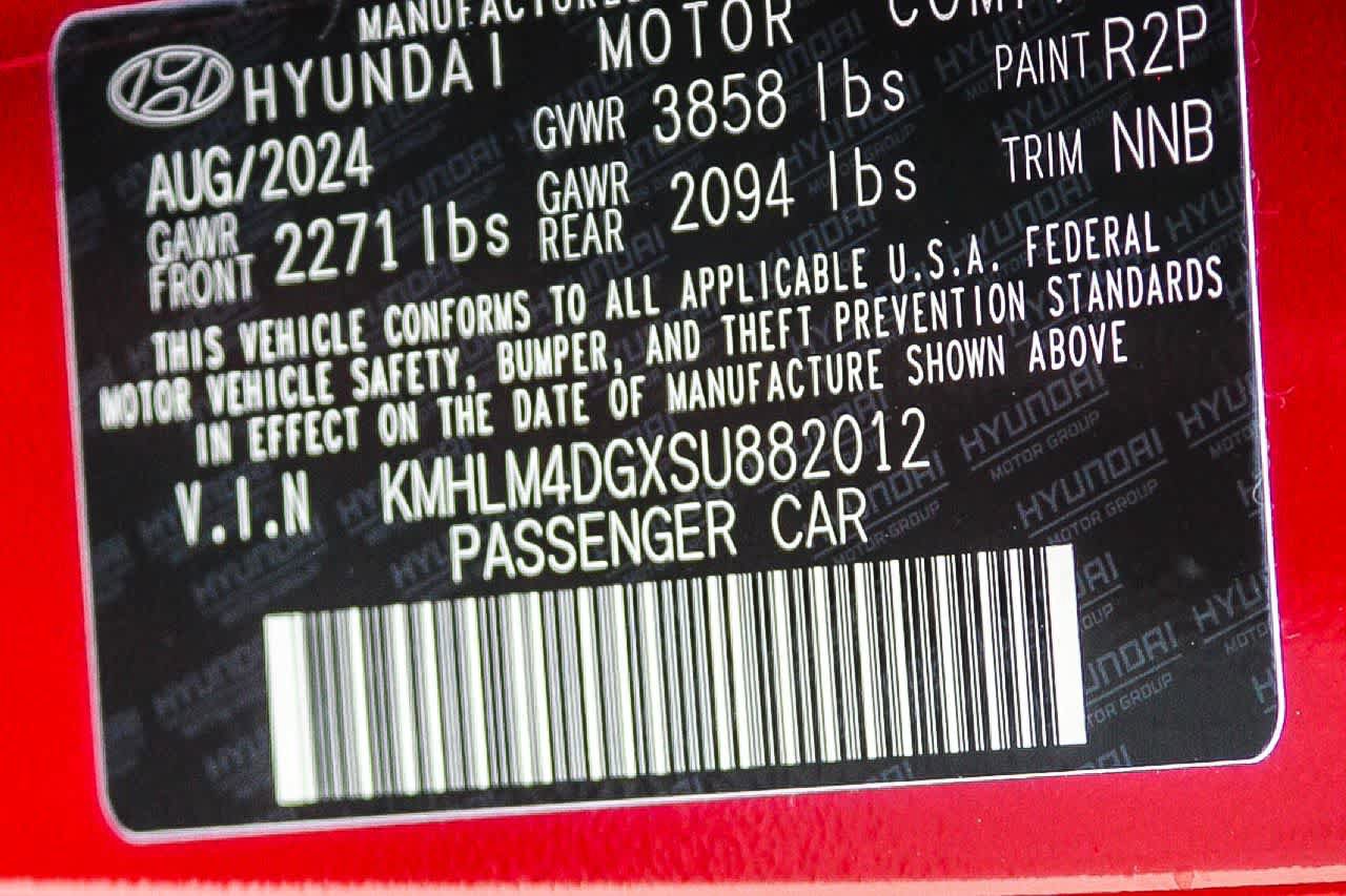 Certified 2025 Hyundai Elantra Sport w/ Cargo Package FWD image 37