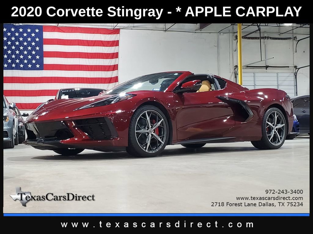 Used 2020 Chevrolet Corvette Stingray Preferred Cpe w/ 2LT Preferred Equipment Group