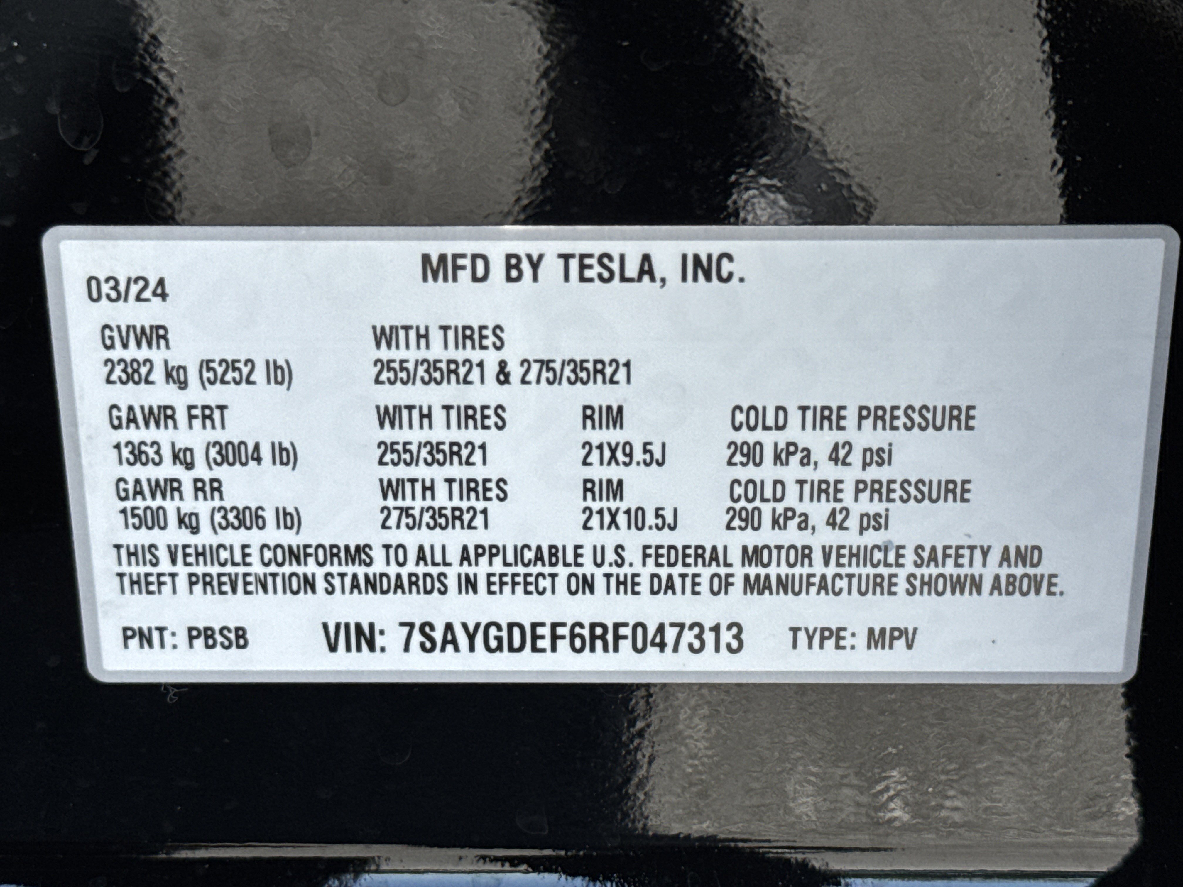 Used 2024 Tesla Model Y Performance AWD/4WD image 33