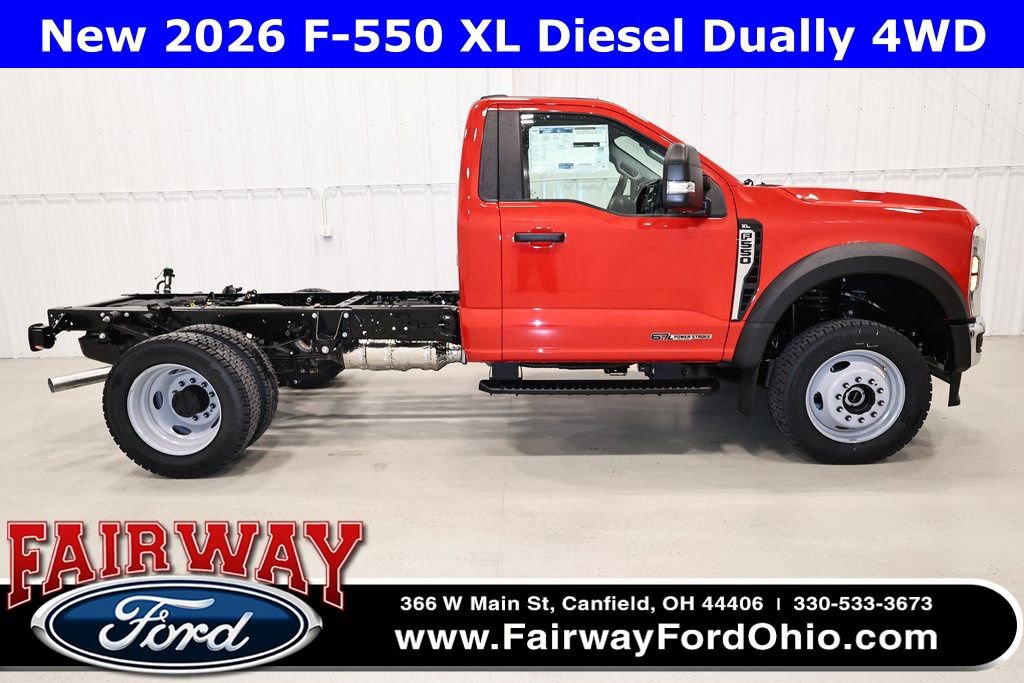 New 2026 Ford F550 4x4 Regular Cab Super Duty