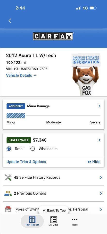 Used 2012 Acura TL w/ Technology Package FWD image 27