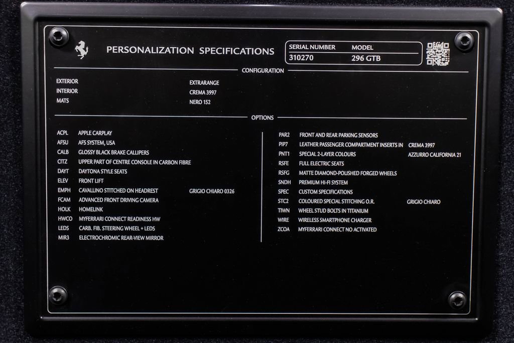 Certified 2024 Ferrari 296 GTB image 58