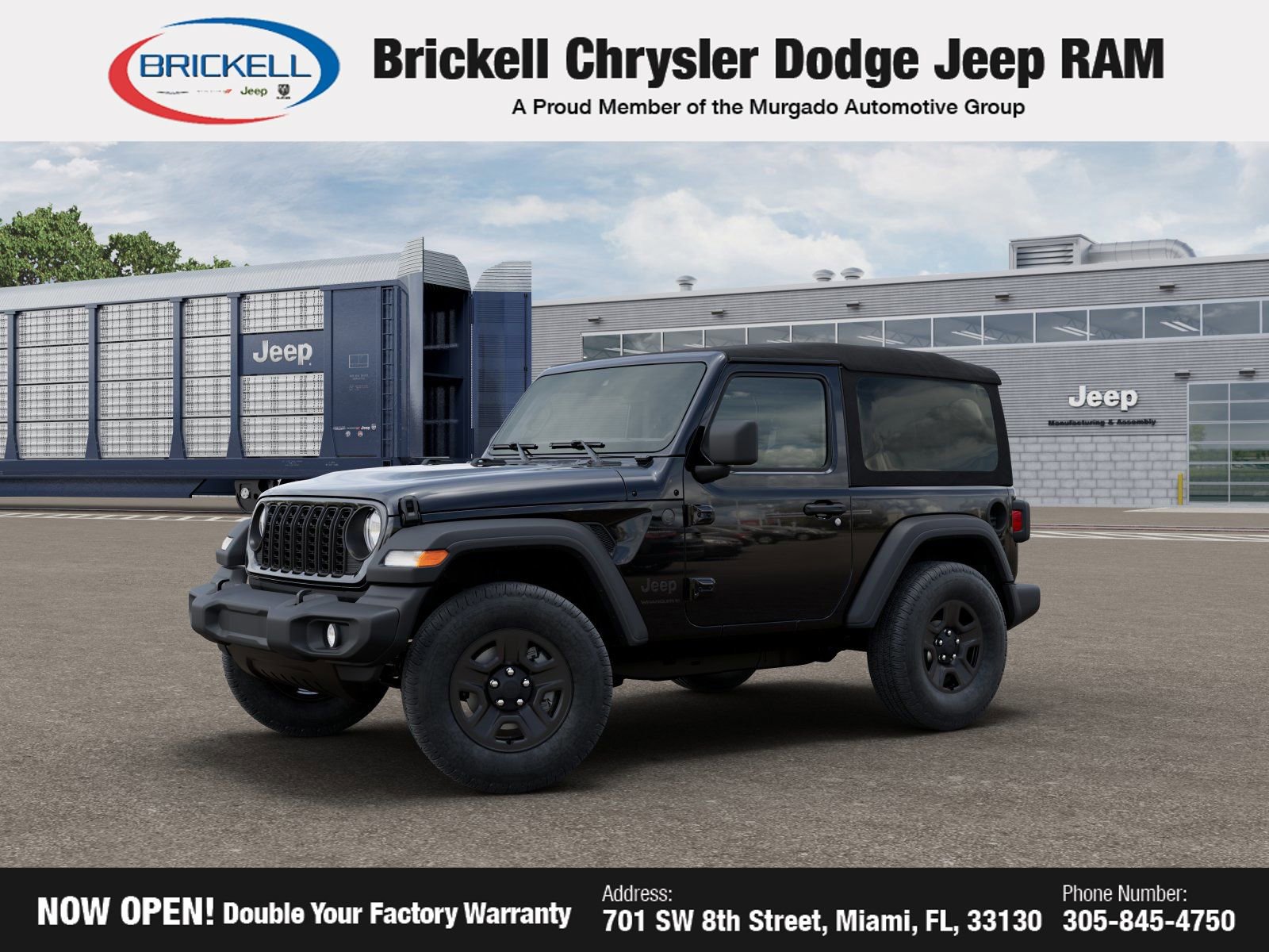 New 2026 Jeep Wrangler Sport video 2