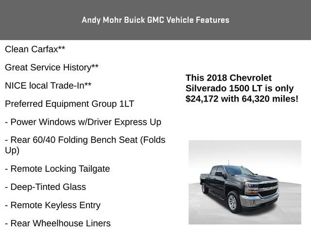 Used 2018 Chevrolet Silverado 1500 LT w/ All Star Edition image 4
