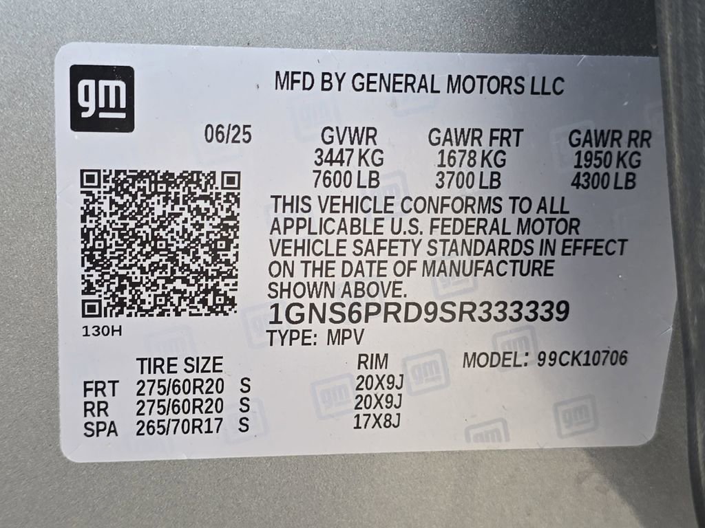 Used 2025 Chevrolet Tahoe Z71 AWD/4WD image 35