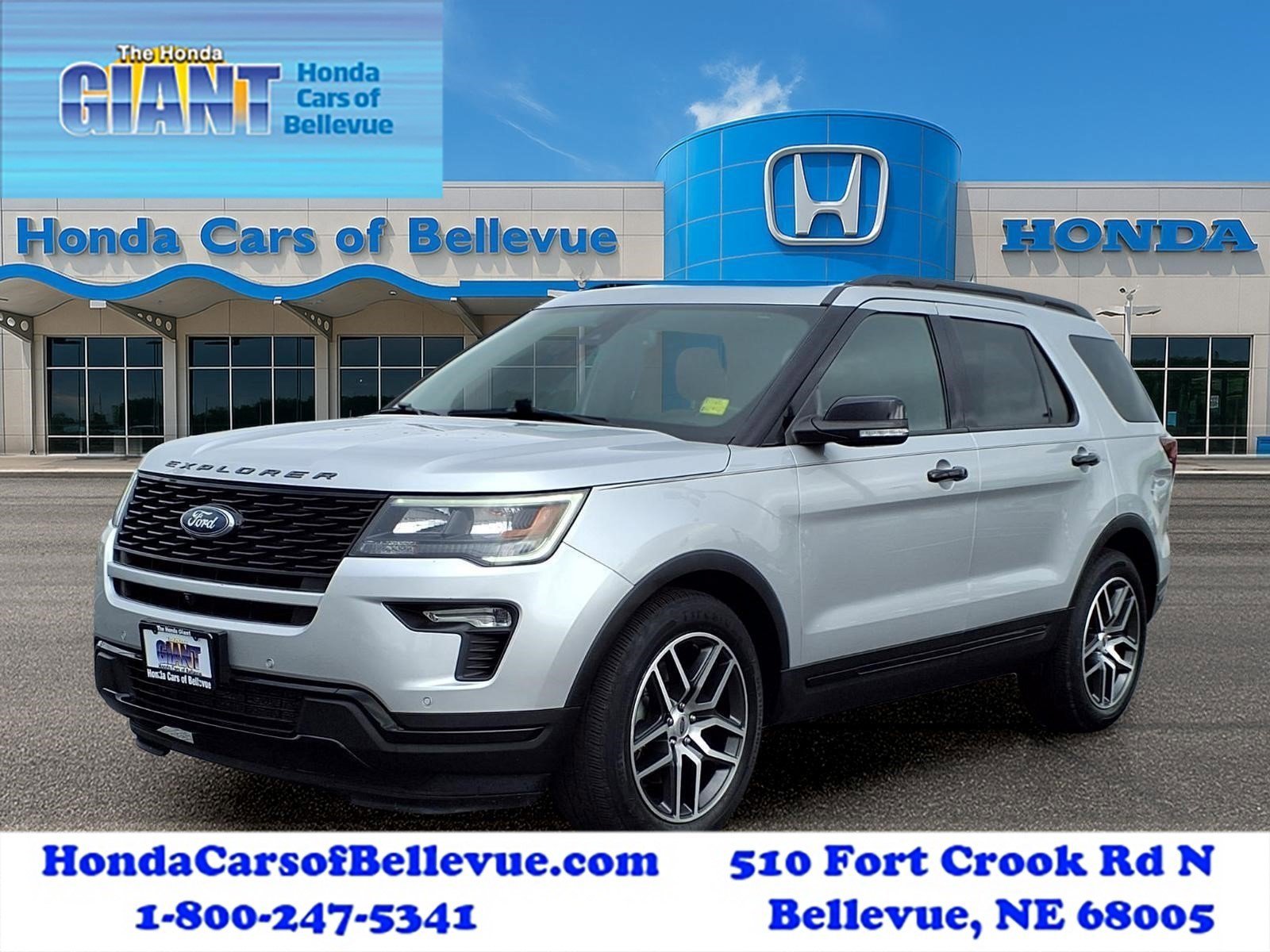 Used 2018 Ford Explorer Sport w/ Equipment Group 401A image 1