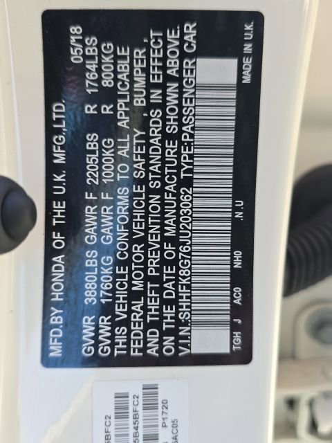 Used 2018 Honda Civic Type R image 25