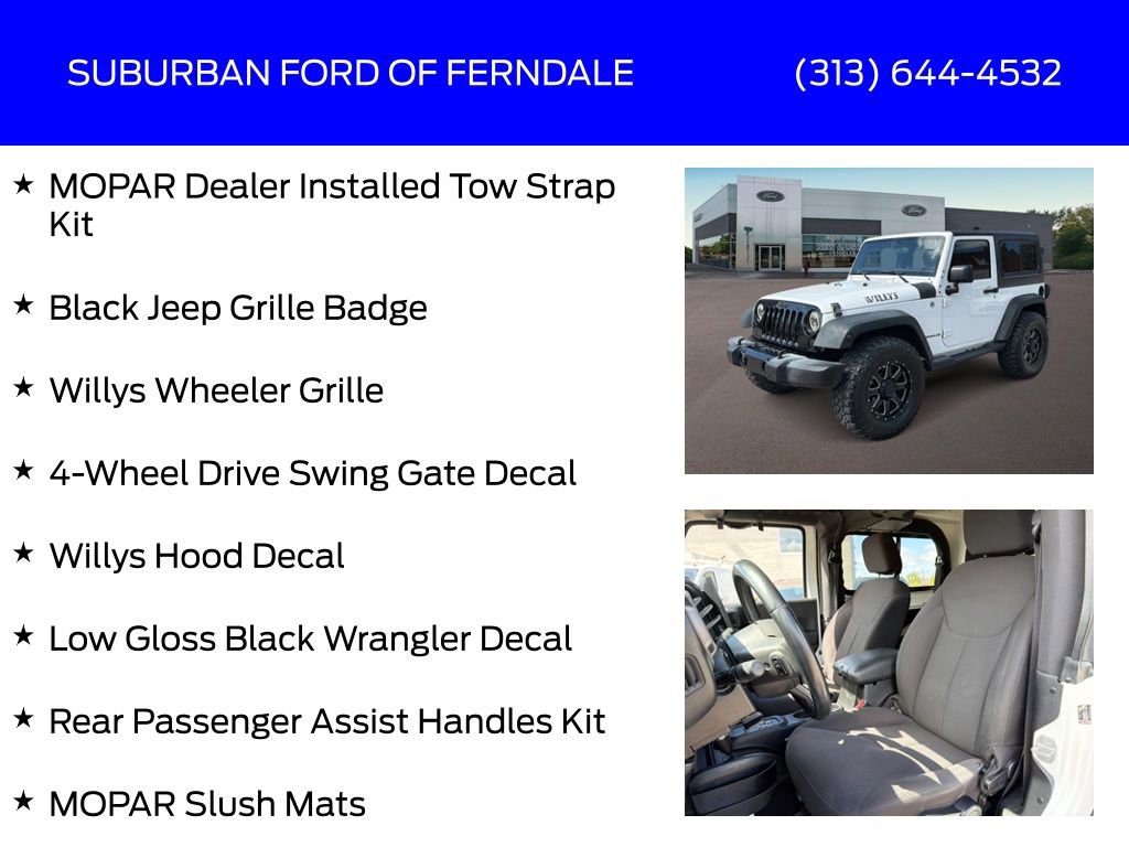 Used 2015 Jeep Wrangler Sport AWD/4WD image 21