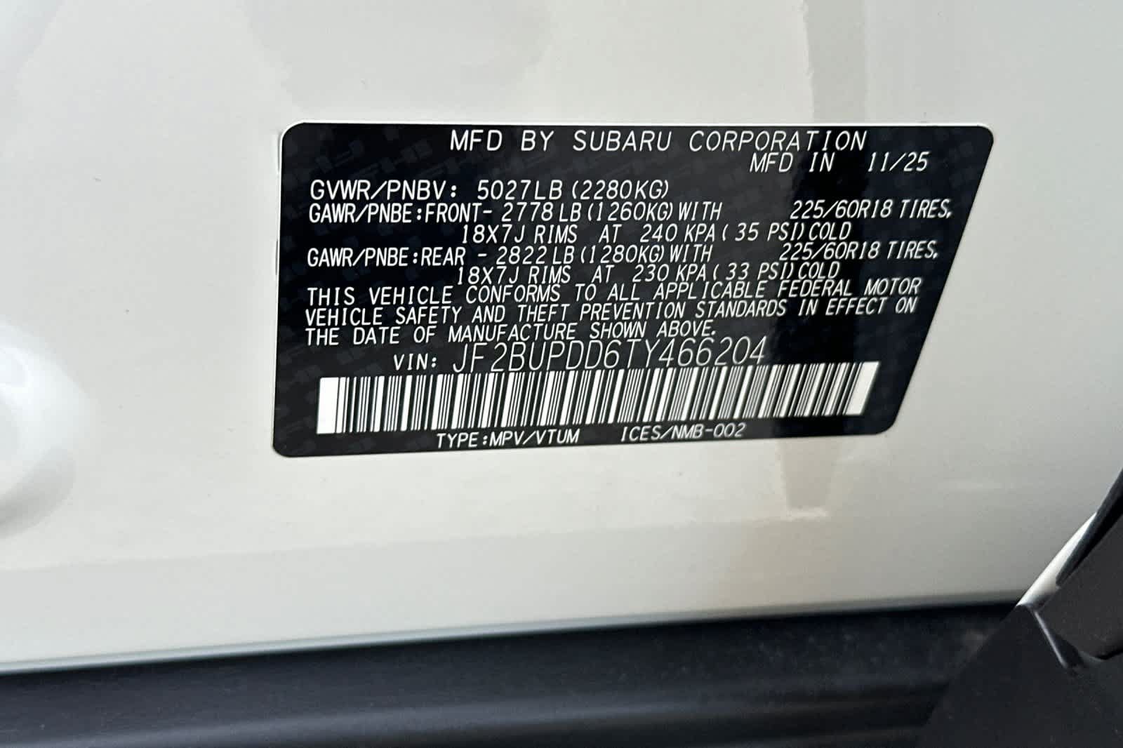 New 2026 Subaru Outback Limited AWD/4WD image 35