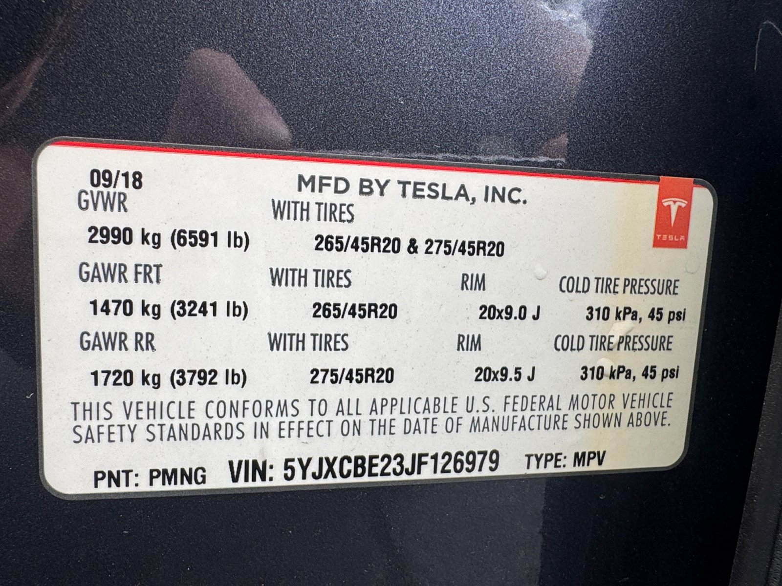 Used 2018 Tesla Model X 75D AWD/4WD image 22