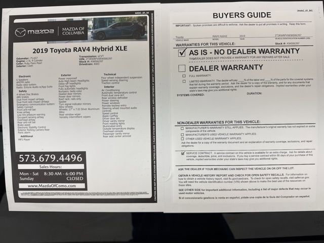 Used 2019 Toyota RAV4 XLE image 30