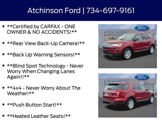 Used 2019 Ford Explorer XLT w/ Equipment Group 202A AWD/4WD image 4