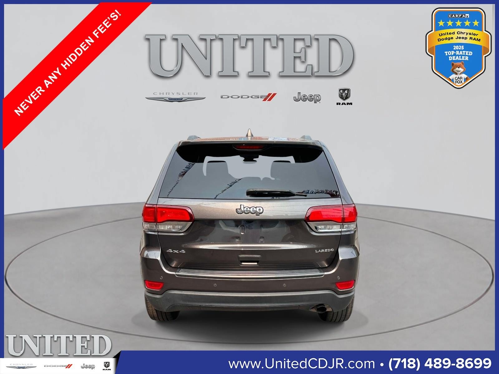 Certified 2021 Jeep Grand Cherokee Laredo X AWD/4WD image 4