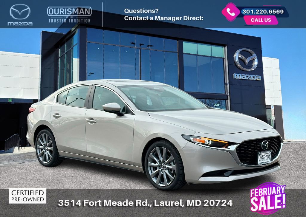 Certified 2025 MAZDA MAZDA3 s