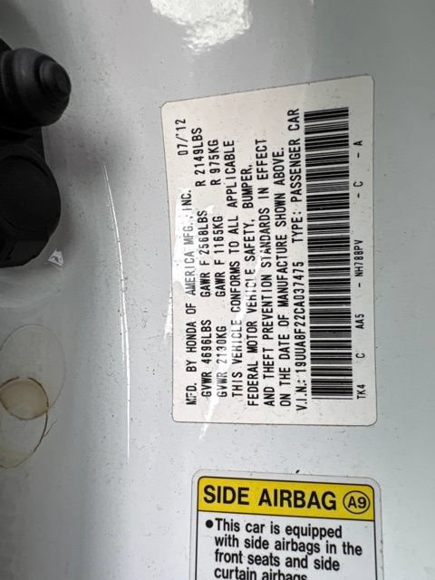Used 2012 Acura TL FWD image 4