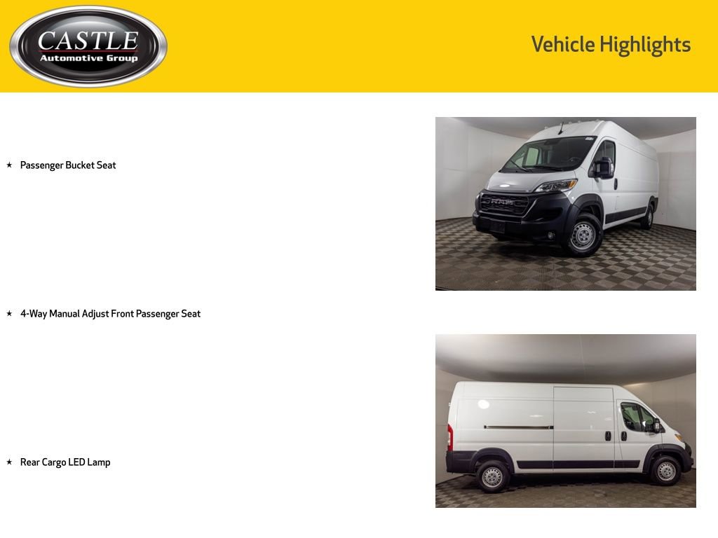 Used 2025 RAM ProMaster 2500 w/ Convenience Group FWD image 8