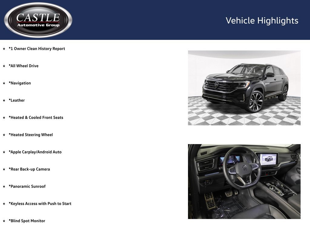 Used 2026 Volkswagen Atlas Cross Sport SEL Premium R-Line AWD/4WD image 4