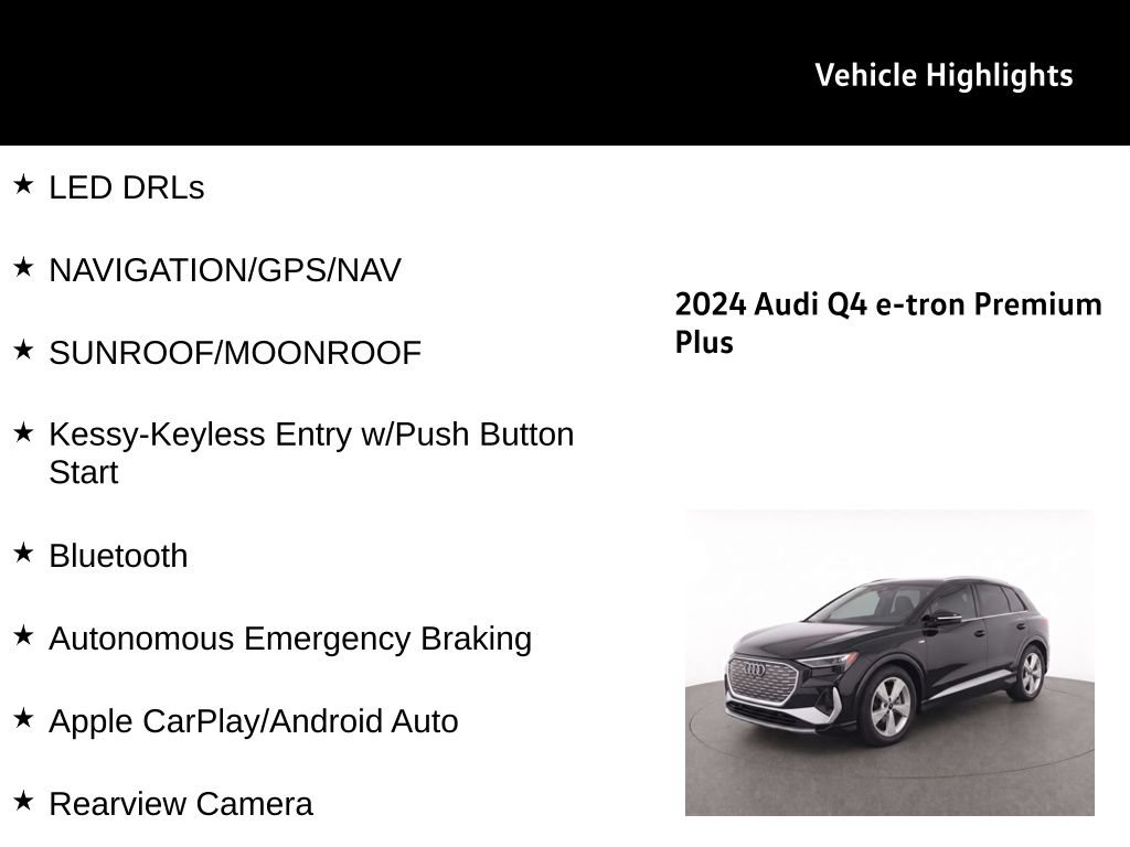 Used 2024 Audi Q4 e-tron Premium Plus w/ Premium Plus AWD/4WD image 30