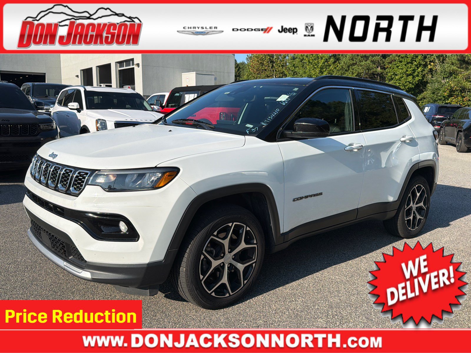 Used 2024 Jeep Compass Limited AWD/4WD image 1