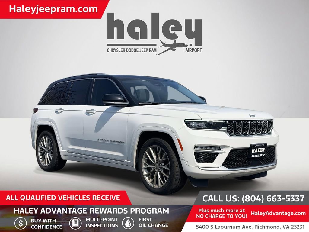 Used 2022 Jeep Grand Cherokee Summit w/ Adv Protech Group IV AWD/4WD image 1
