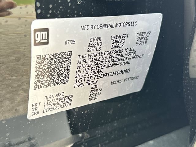 New 2026 GMC Sierra EV Elevation w/ LPO, Elevation Dark Package AWD/4WD image 34