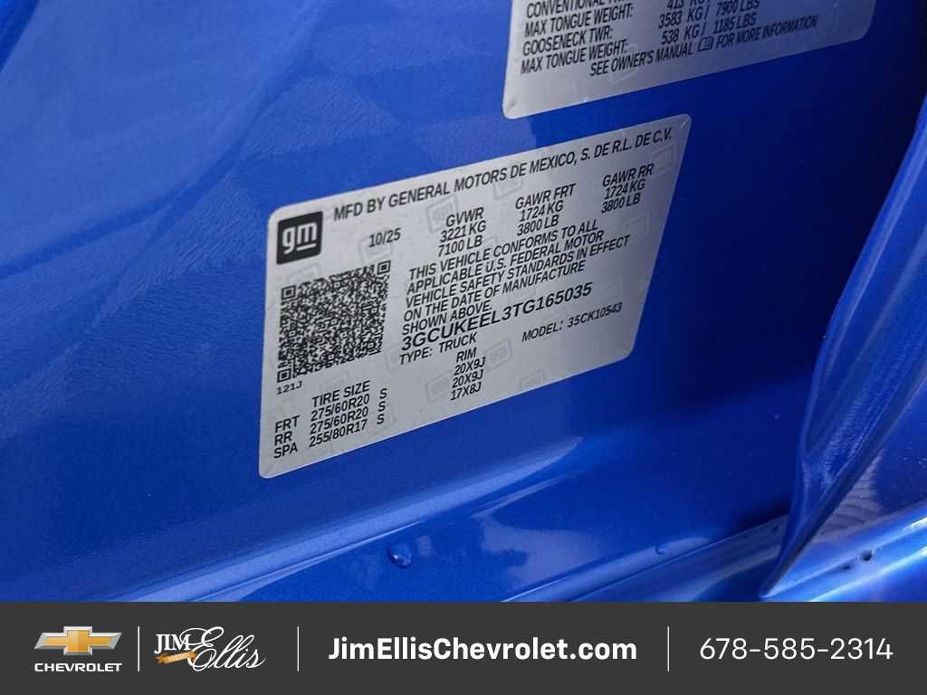 New 2026 Chevrolet Silverado 1500 RST w/ RST All Star Premium Package image 53