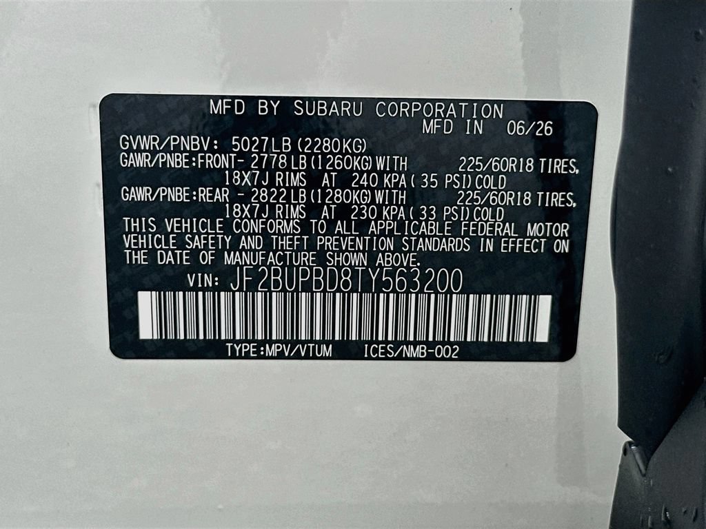 New 2026 Subaru Outback Premium AWD/4WD image 32